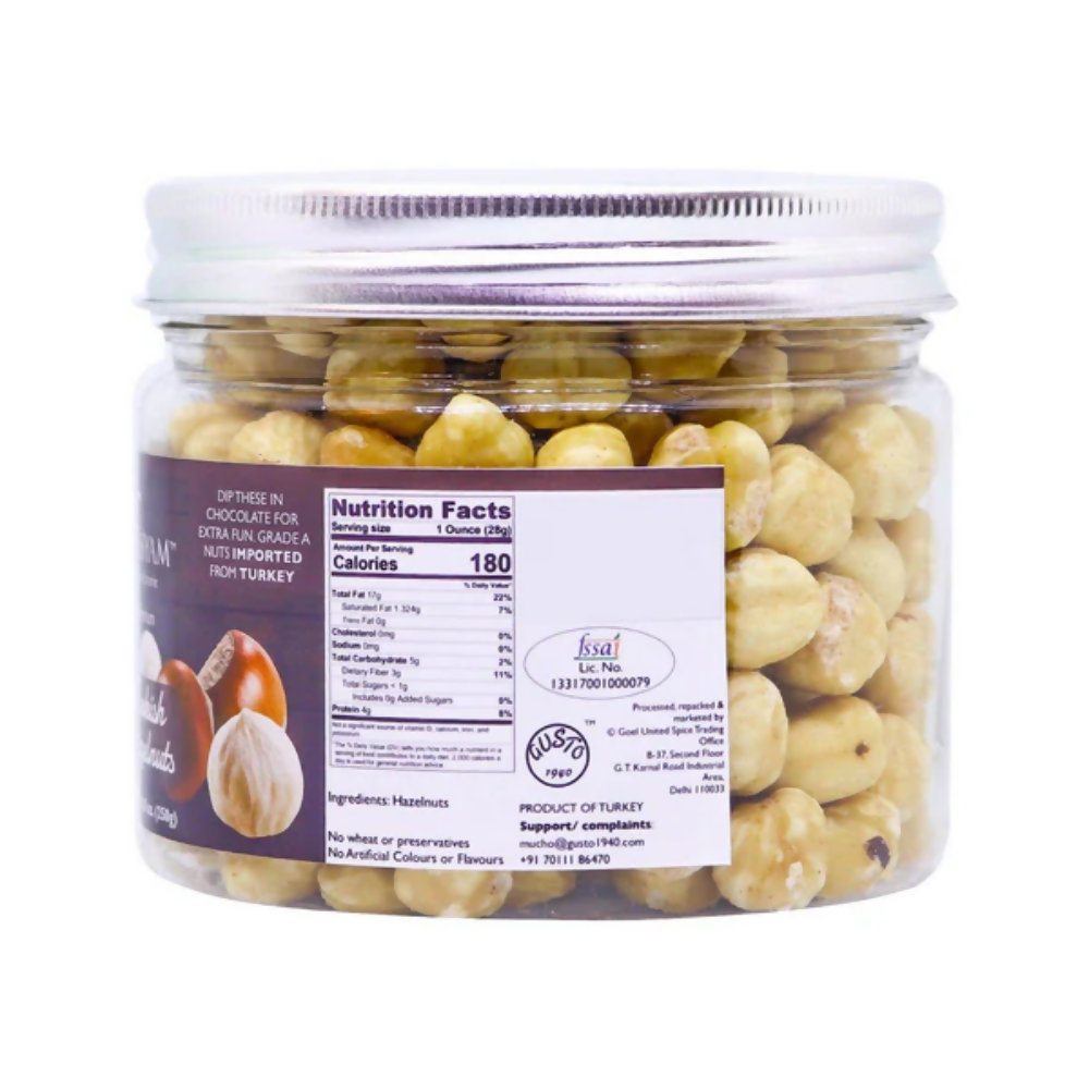 Tassyam Organics Turkish Hazelnuts | Grocsy