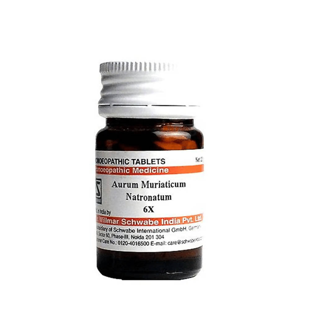 Dr. Willmar Schwabe India Aurum Muriaticum Natronatum Trituration Tablet | Grocsy