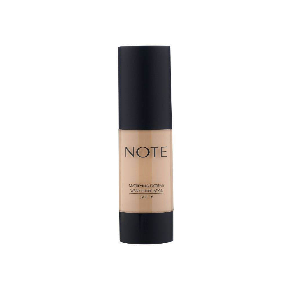 Note Cosmetique Mattifying Extreme Wear Foundation - 01 Beige | Grocsy