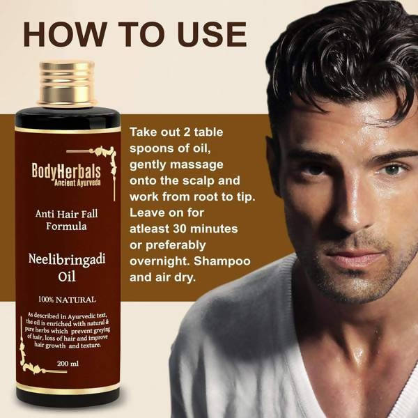 Bodyherbals Neelibringadi Hair Oil | Grocsy