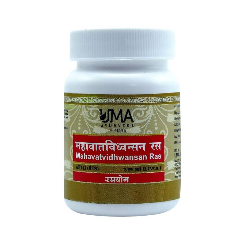 Uma Ayurveda Mahavatvidhwansan Ras Tablets | Grocsy