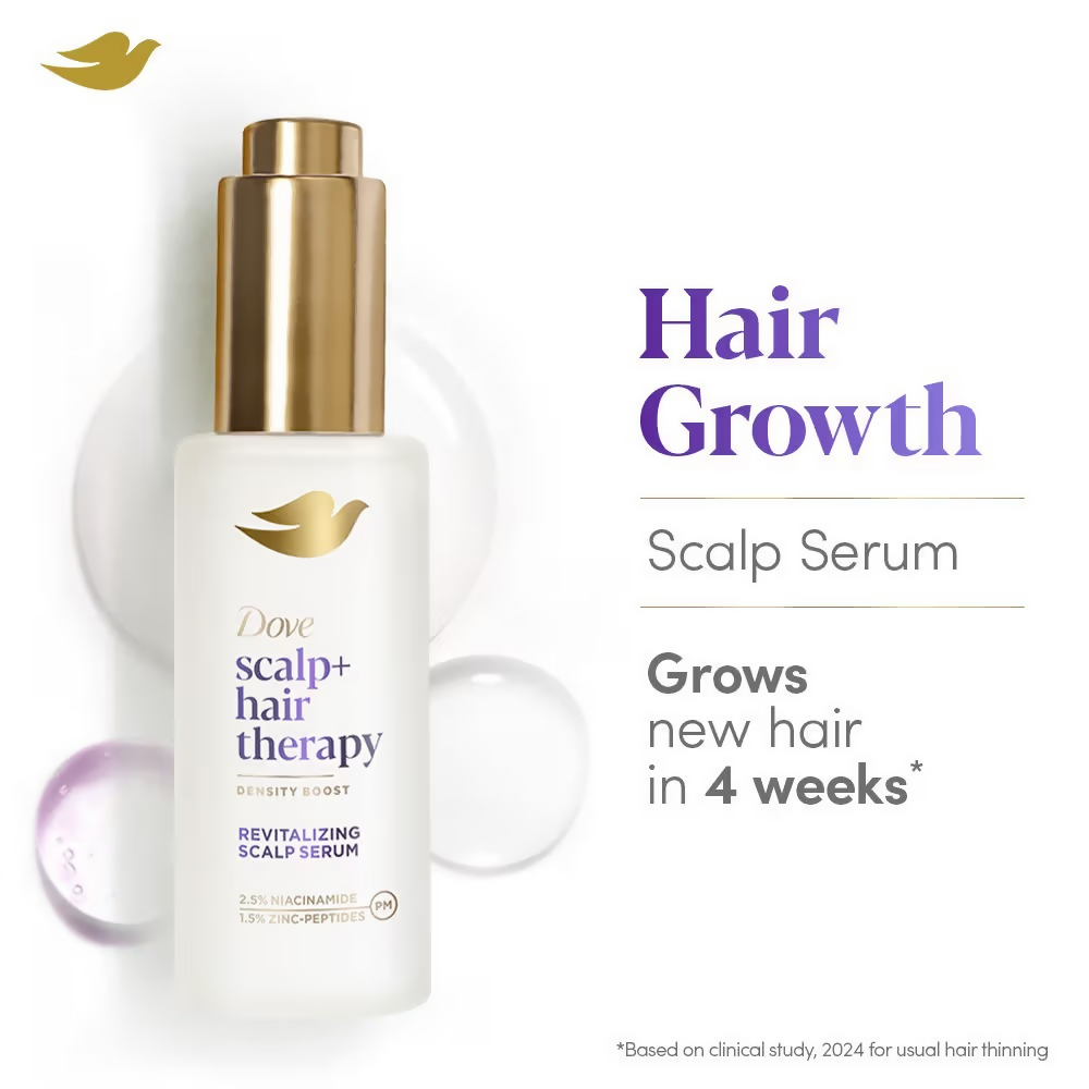 Dove Scalp + Hair Therapy Density Boost Revitalizing Scalp Night Serum | Grocsy