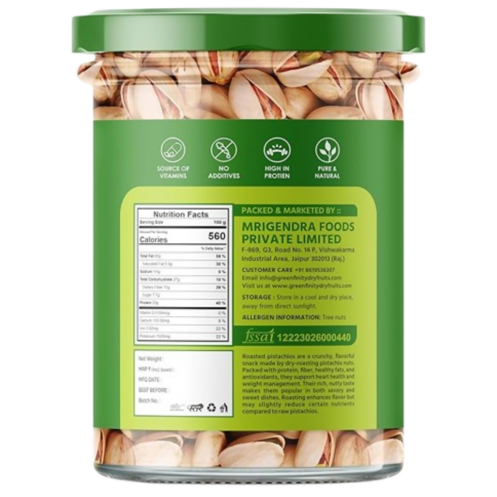 Pretty Nutty Roasted Pistachios | Grocsy