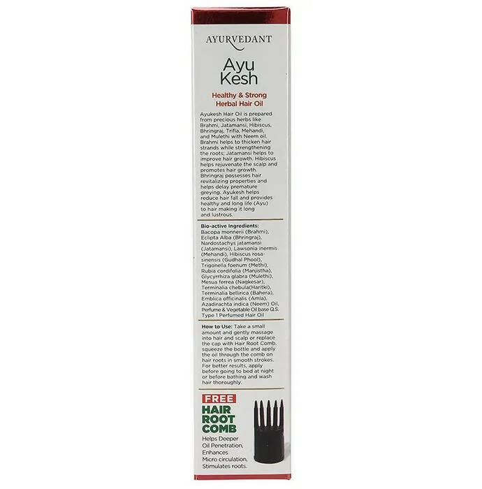 Baidyanath Jhansi Ayu Kesh Healthy And Strong Herbal Hair Oil | Grocsy