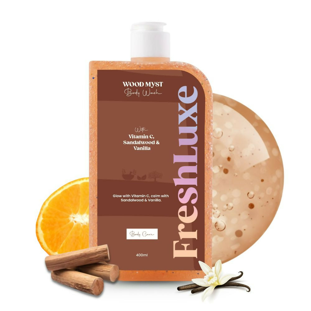FreshLuxe Wood Myst Body Wash & Shower Gel | Grocsy