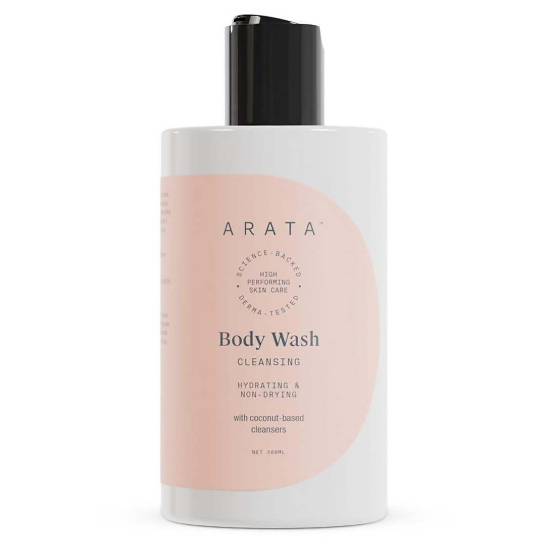 Arata Natural Hydrating & Non-Drying Body Wash With Coconut & Citrus Extracts | Grocsy