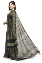 Mominos Fashion Black Color Bhagalpuri Saree | Grocsy