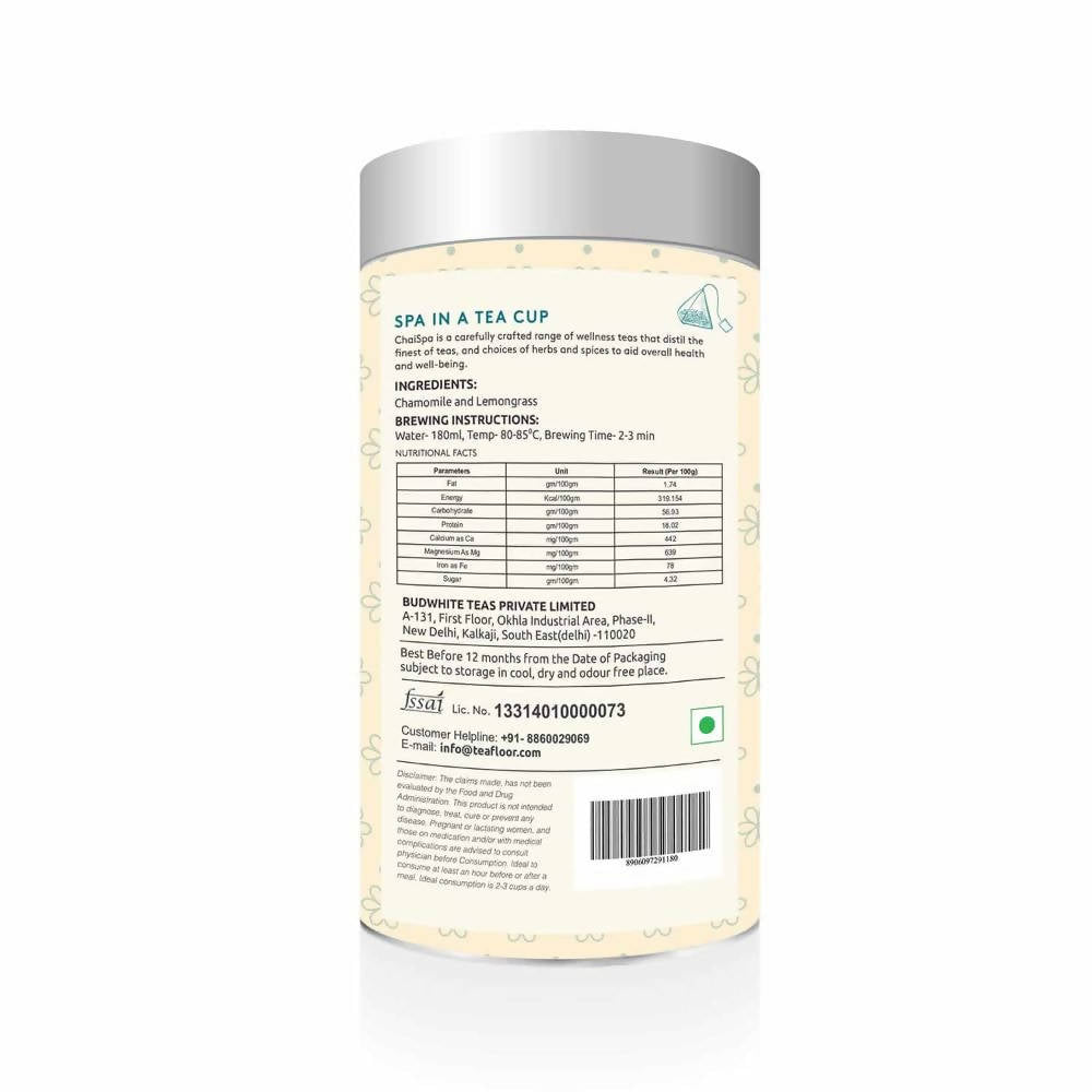 Chai Spa Chamomile Green Tea | Grocsy