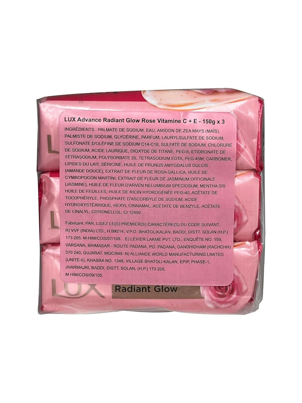 Lux Soft Touch Silk Essence & Rose Water Soap Bar | Grocsy