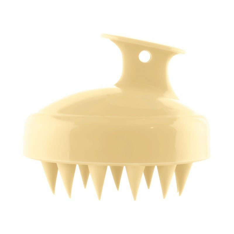 Nykaa Naturals Scalp Massager Brush For Blood Circulation & Natural Hair Growth - Yellow | Grocsy