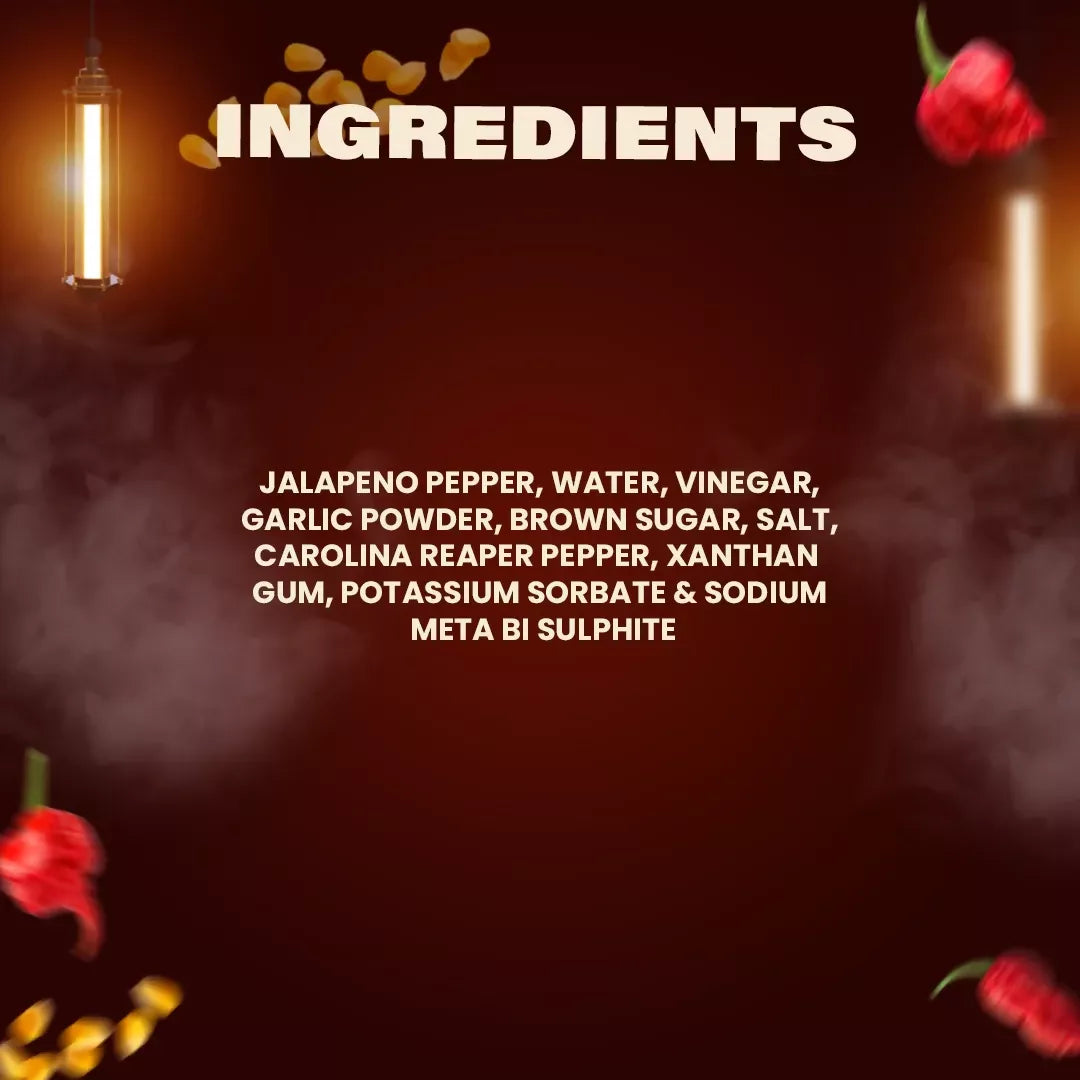 Jolosauce Carolina Reaper Sriracha Hot Sauce | Grocsy