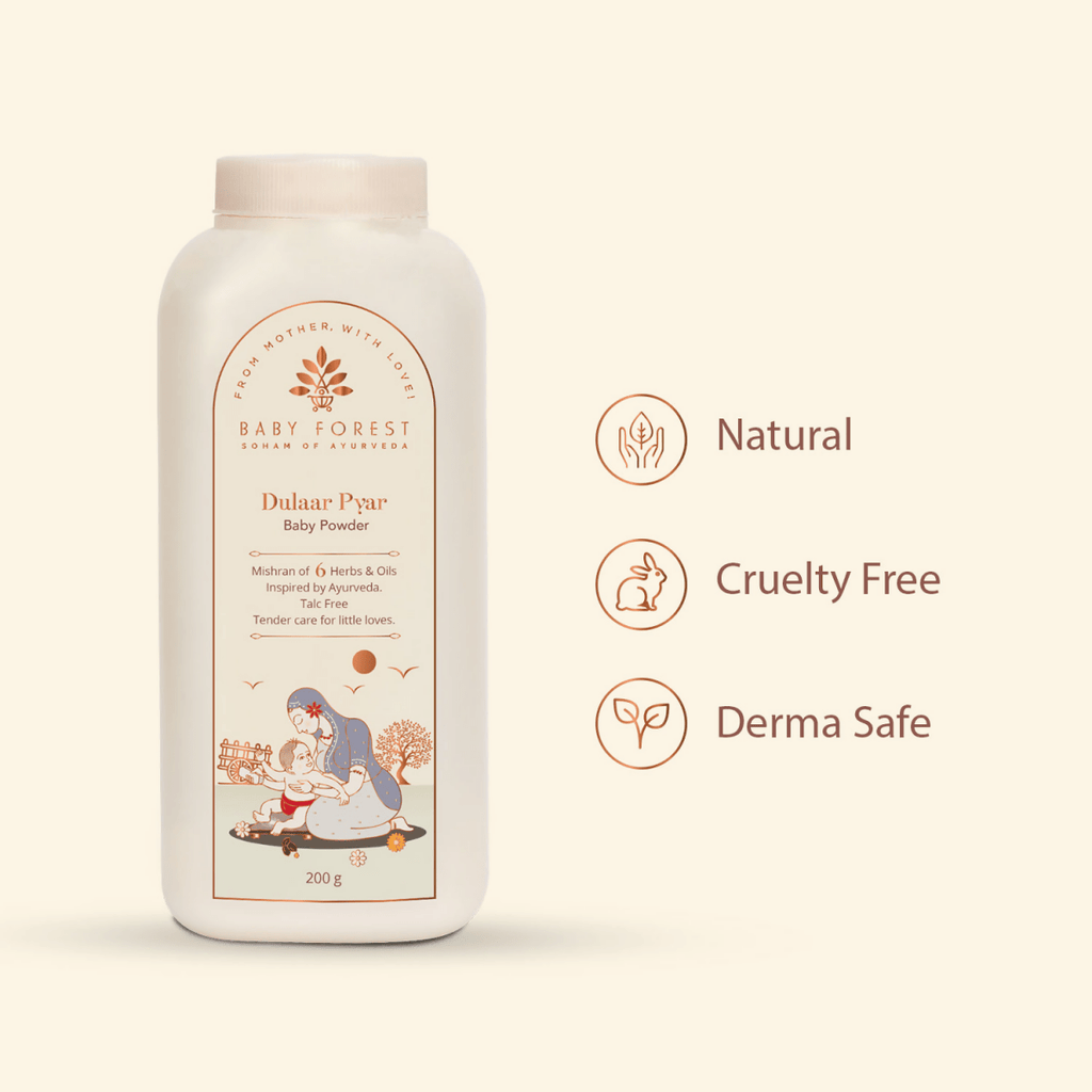 Baby Forest Dulaar Pyar Talc-Free Baby Powder | Grocsy
