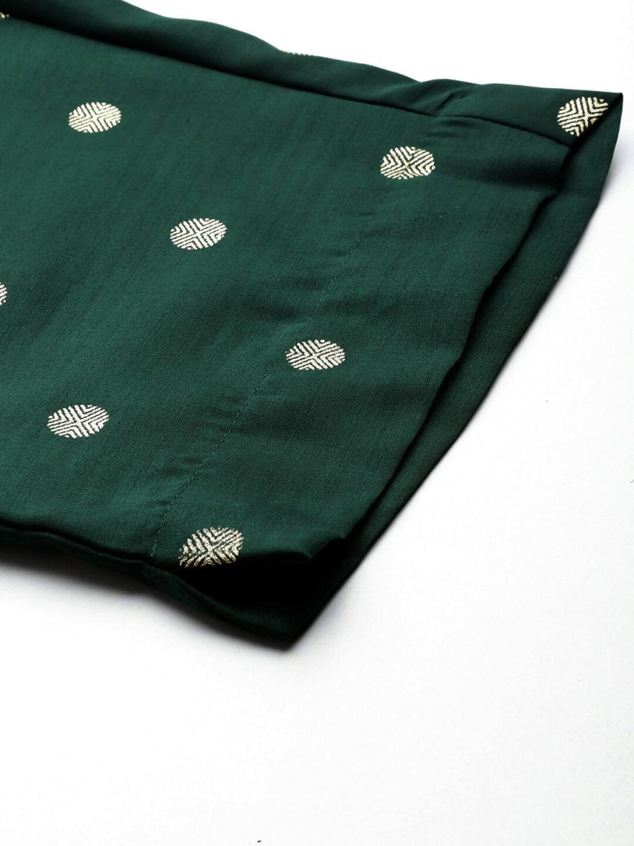 Ahalyaa Women's Traditional wear Kurta Set - Green | Grocsy