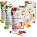 Kimayra Skin Care Combo Powder (Pomegranate + Beetroot, Neem + Tulsi, Orange + Papaya, Turmeric + Orange, Sandalwood + Saffron) | Grocsy