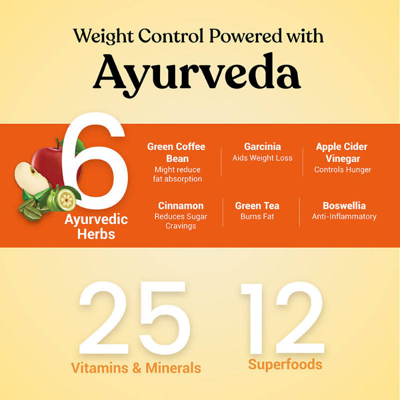 Kapiva Ayurveda Slim Shake - Mango | Grocsy