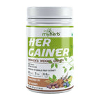 Myherb Women’s Weight Gainer, Her Gainer With 16 Herbs & Aguaje Fruit For Weight & Mass Gainer And Muscle Growth For Women | Grocsy