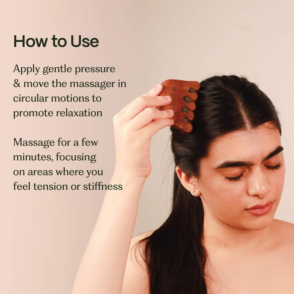 Sacred Grove Acupressure Therapy Elephant Head Massager | Grocsy