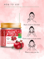 AYA Pomegranate Exfoliating Face Scrub | Grocsy