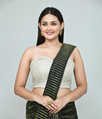 Joban Fashion Women's White Embroidered Stitched Blouse | Grocsy