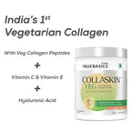 TrueBasics Collaskin Mixed Fruit Flavour 100% Vegetarian Collagen Peptides | Grocsy