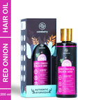 Careberry Organic Red Onion & Black Seed Extract Oil For Anti Hair Fall | Grocsy