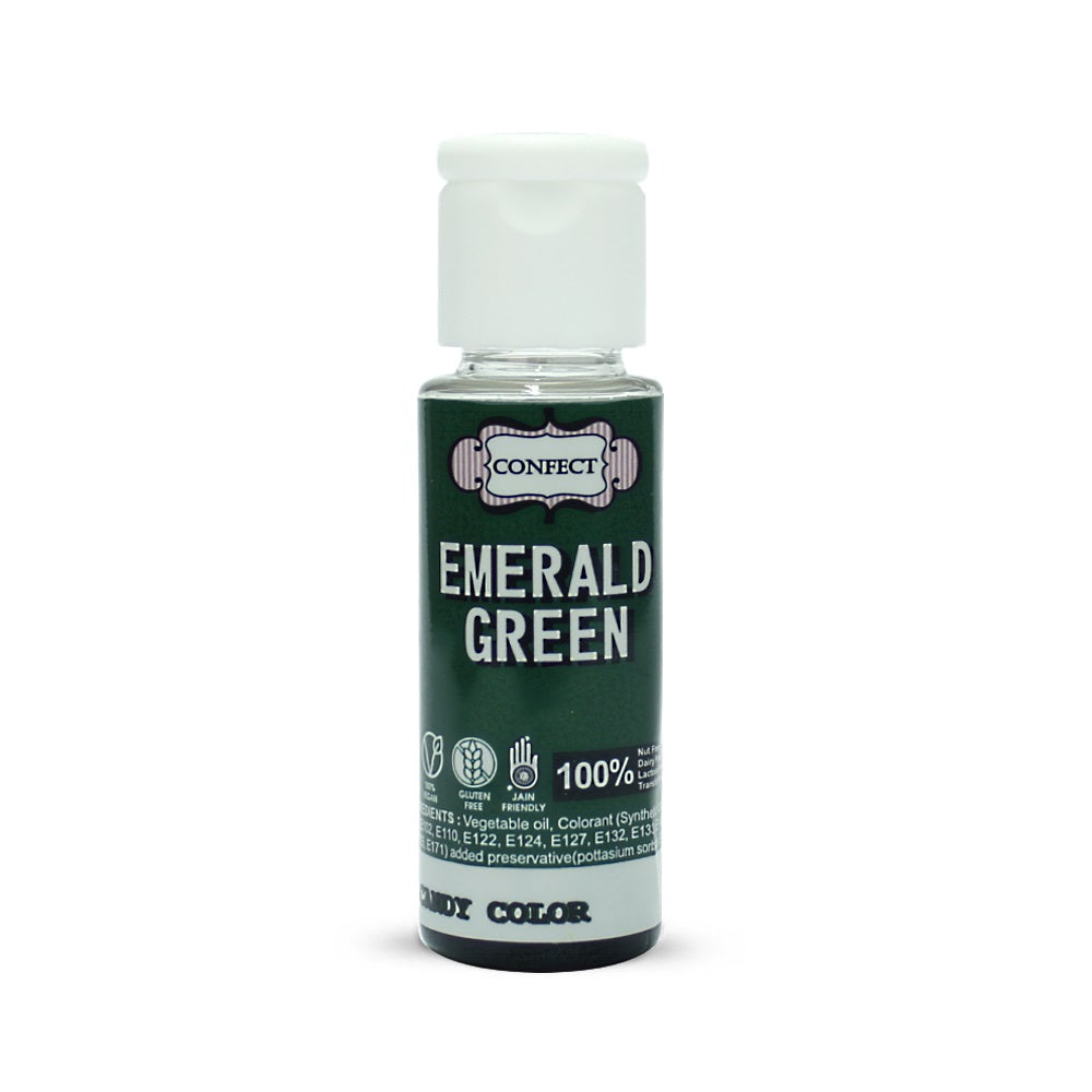 Confect Emerald Green | Edible Chocolate Color | Grocsy