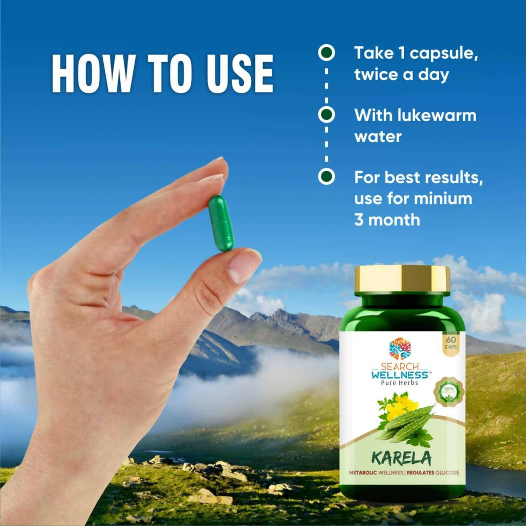 Search Wellness Karela Capsules | Grocsy