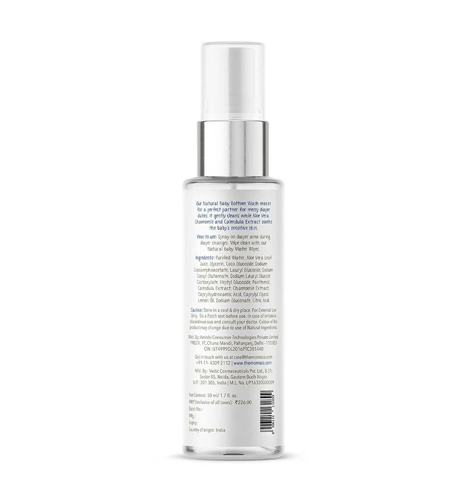 The Moms Co Natural Baby Bottom Wash | Grocsy