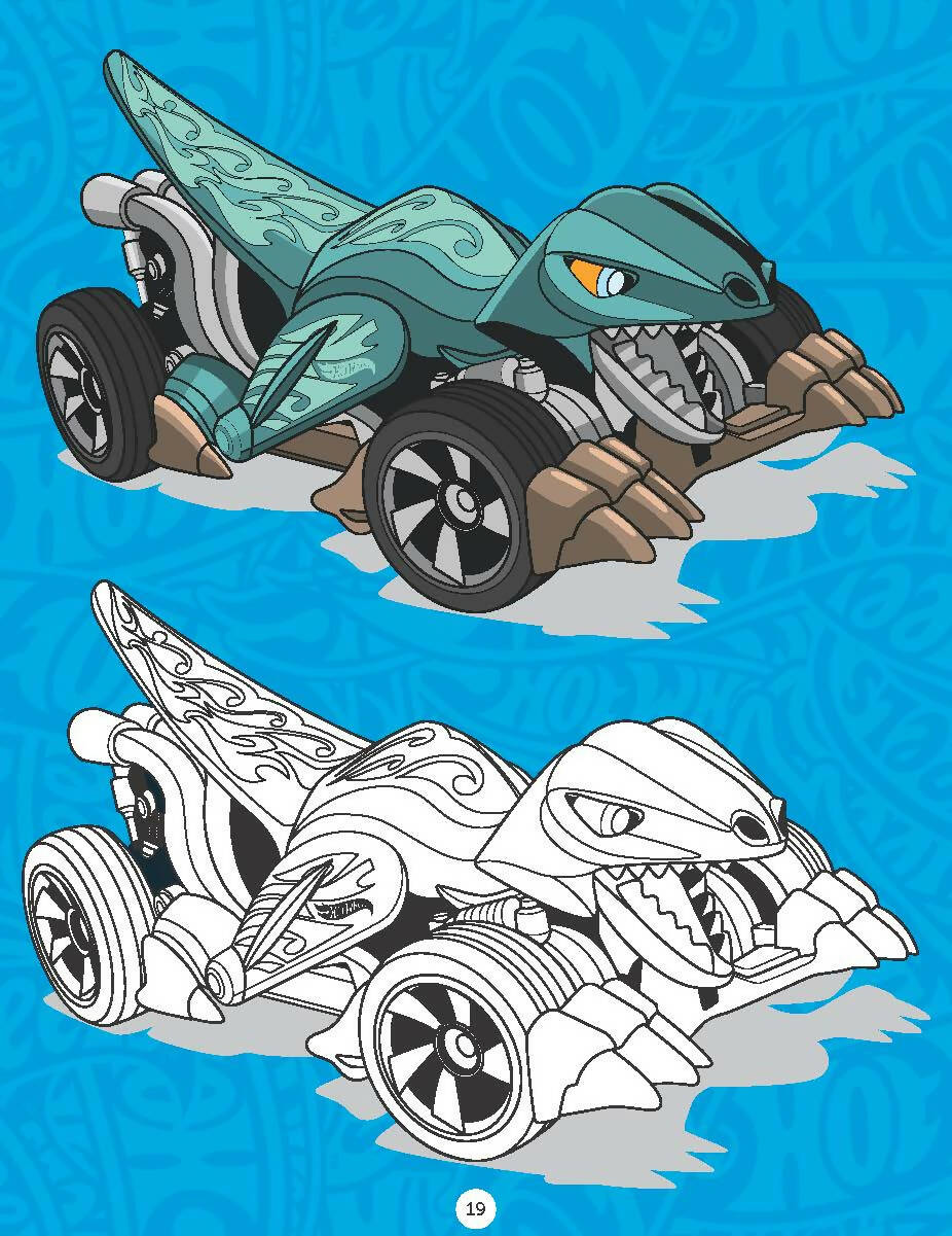 Dreamland Publications Hot Wheels Copy Colouring Book : Children Drawing, Painting & Colouring Book | Grocsy