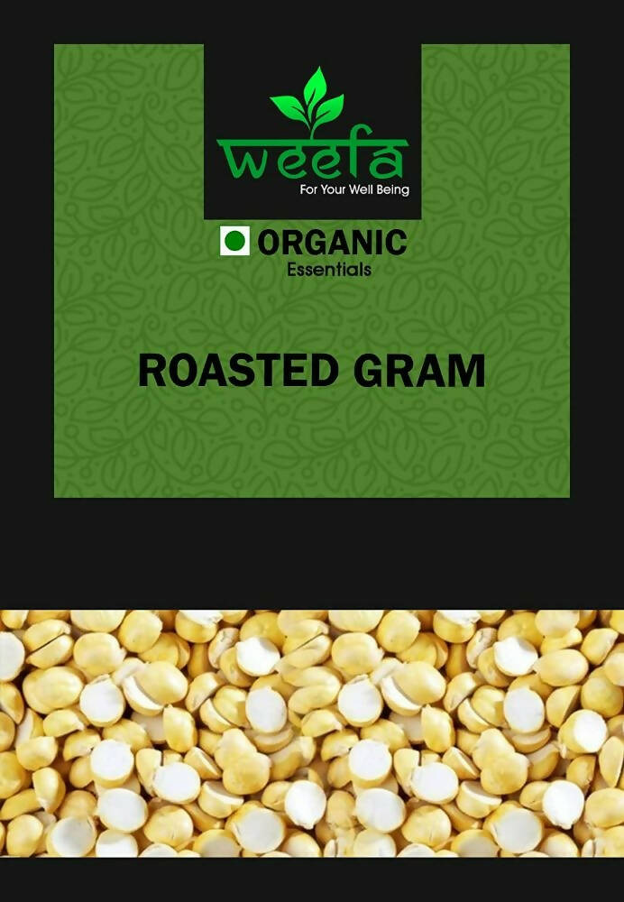 Weefa Organic Roasted Gram | Grocsy