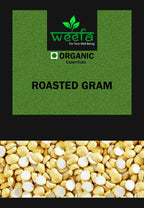 Weefa Organic Roasted Gram | Grocsy