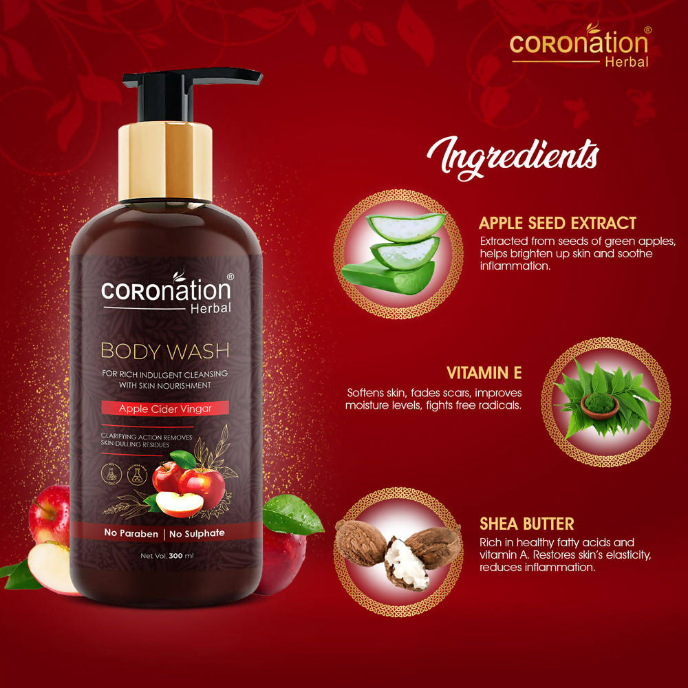 Coronation Herbal Apple Cider Vinegar Body Wash | Grocsy