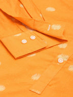 Mustard Men Pure Cotton Relaxed Opaque Printed Casual Shirt - Mahotsav | Grocsy