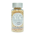 Confect English Gold Disco Balls Sprinkles 6 MM | Grocsy