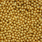 Confect English Gold Disco Balls Sprinkles 6 MM | Grocsy