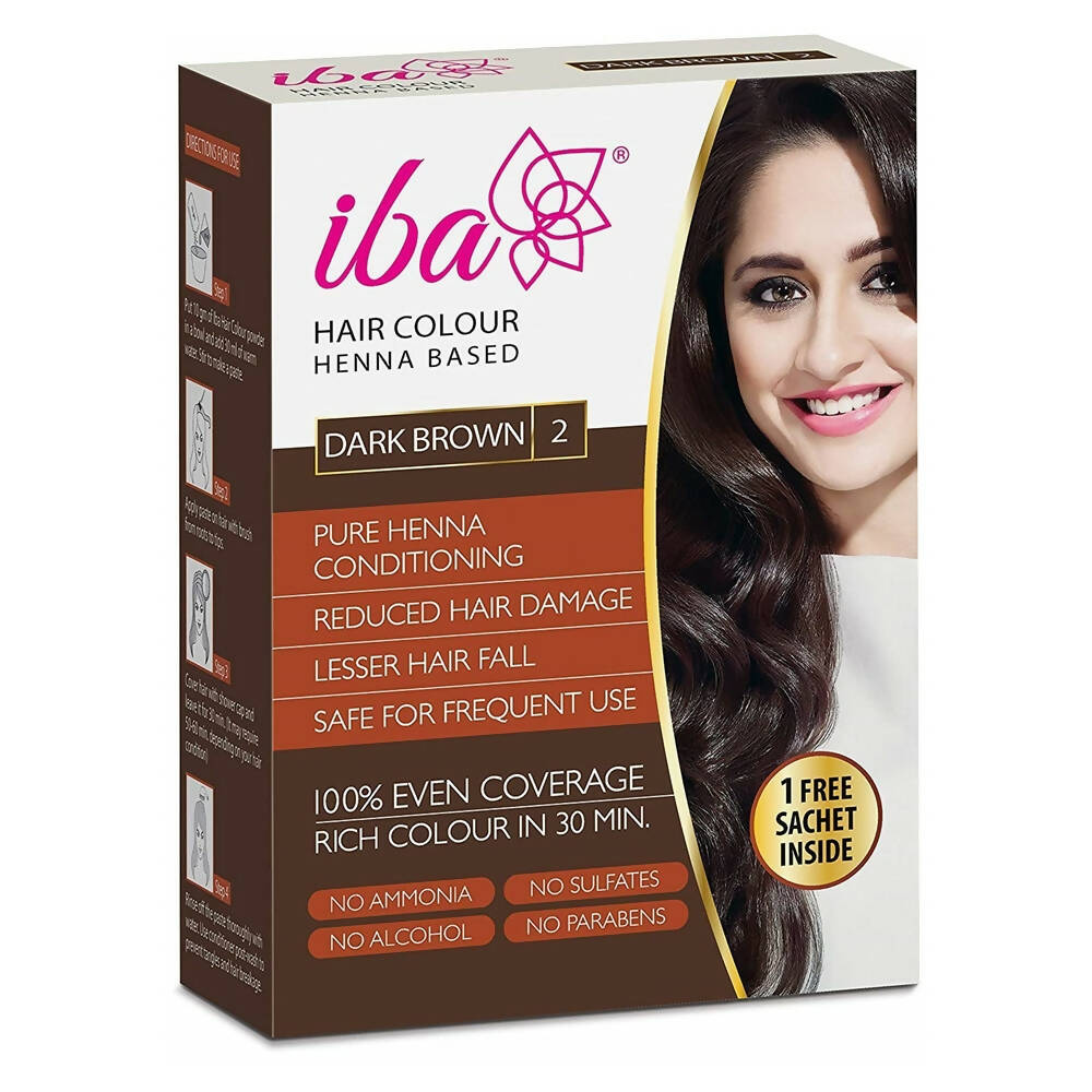 Iba Hair Color - Dark Brown | Grocsy