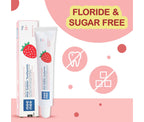 Mee Mee Fluoride-Free Mild Toddler Toothpaste - Strawberry Flavor | Grocsy