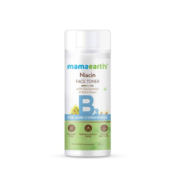 Mamaearth Niacin Face Toner For Acne & Open Pores | Grocsy