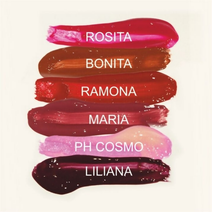 Dunamiss Ramona Hydrating Lip Oil Gloss Crimson Red Kiss | Grocsy