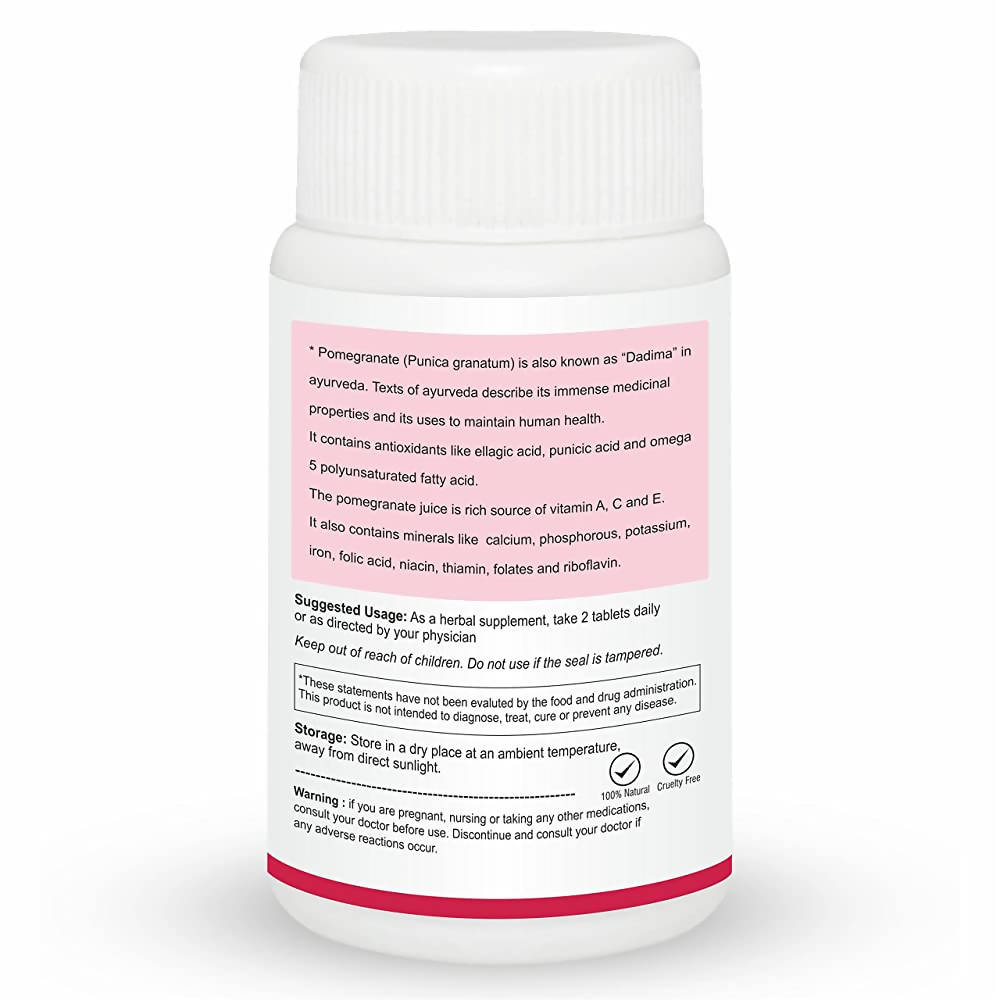 Herb Essential Pomegranate Tablets | Grocsy