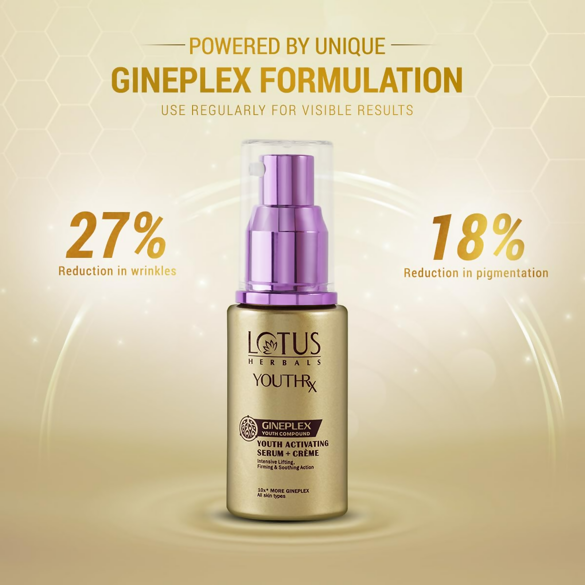 Lotus Herbals YouthRx Youth Activating Serum + Creme | Grocsy