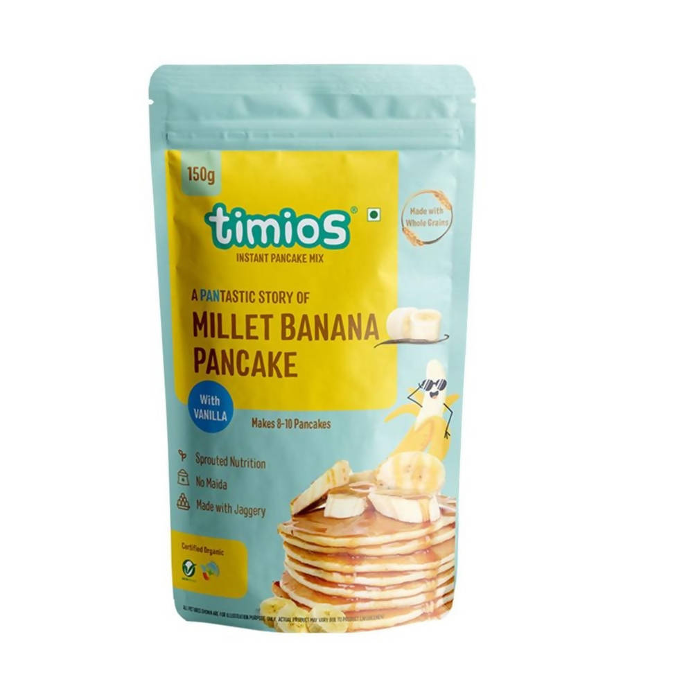 Timios Banana Millet Pancake with Vanilla | Grocsy