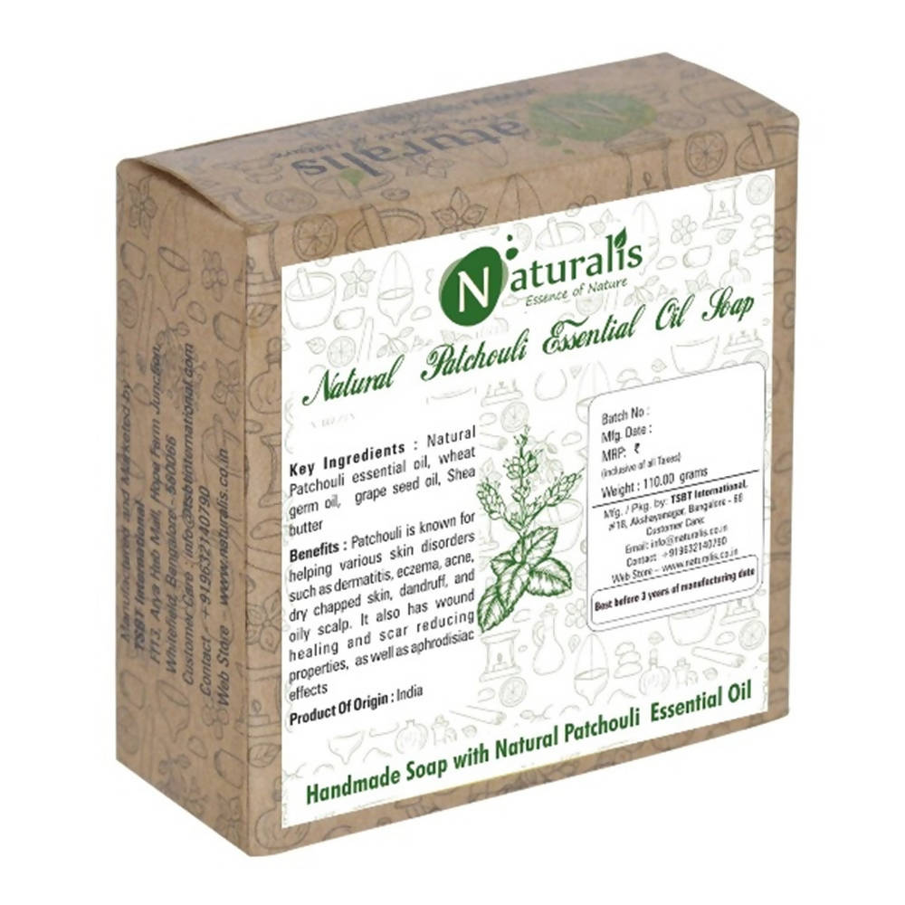 Naturalis Essence Of Nature Handmade Soap With Natural Patchouli Essential Oil | Grocsy