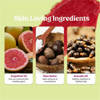 Vilvah Store Lip Balm - Grapefruit | Grocsy