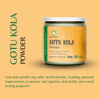 Ayurvedix Organic Gotu Kola Leaf Extract Powder | Grocsy