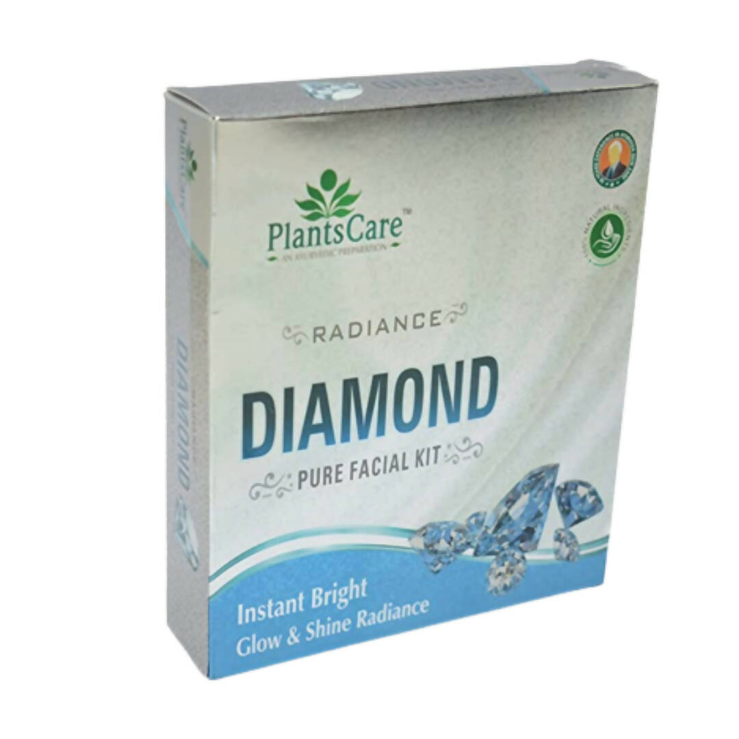 Plants Care Radiance Diamond Pure Facial kit mini 100g | Grocsy