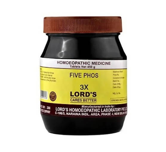 Lord's Homeopathy Five Phos Biocombination Tablets | Grocsy