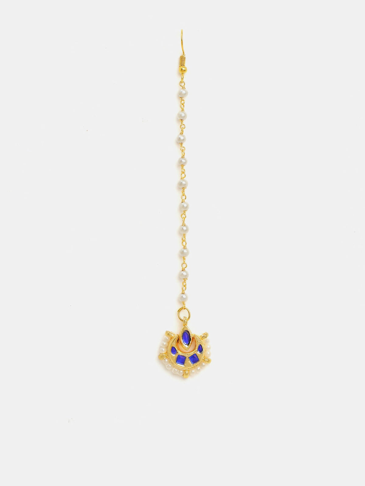 Ruby Raang Virasat Jewels Maang Tikka | Grocsy