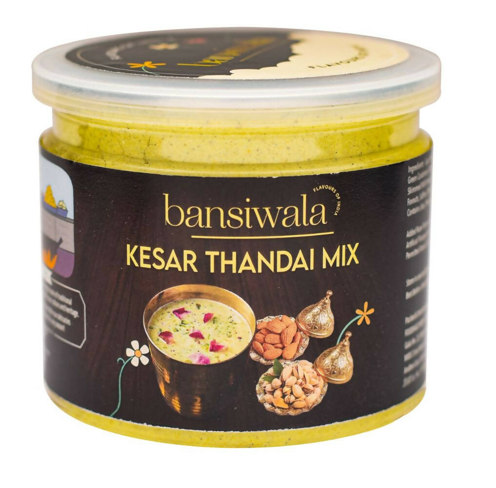Bansiwala Kesar Thandai Mix | Grocsy