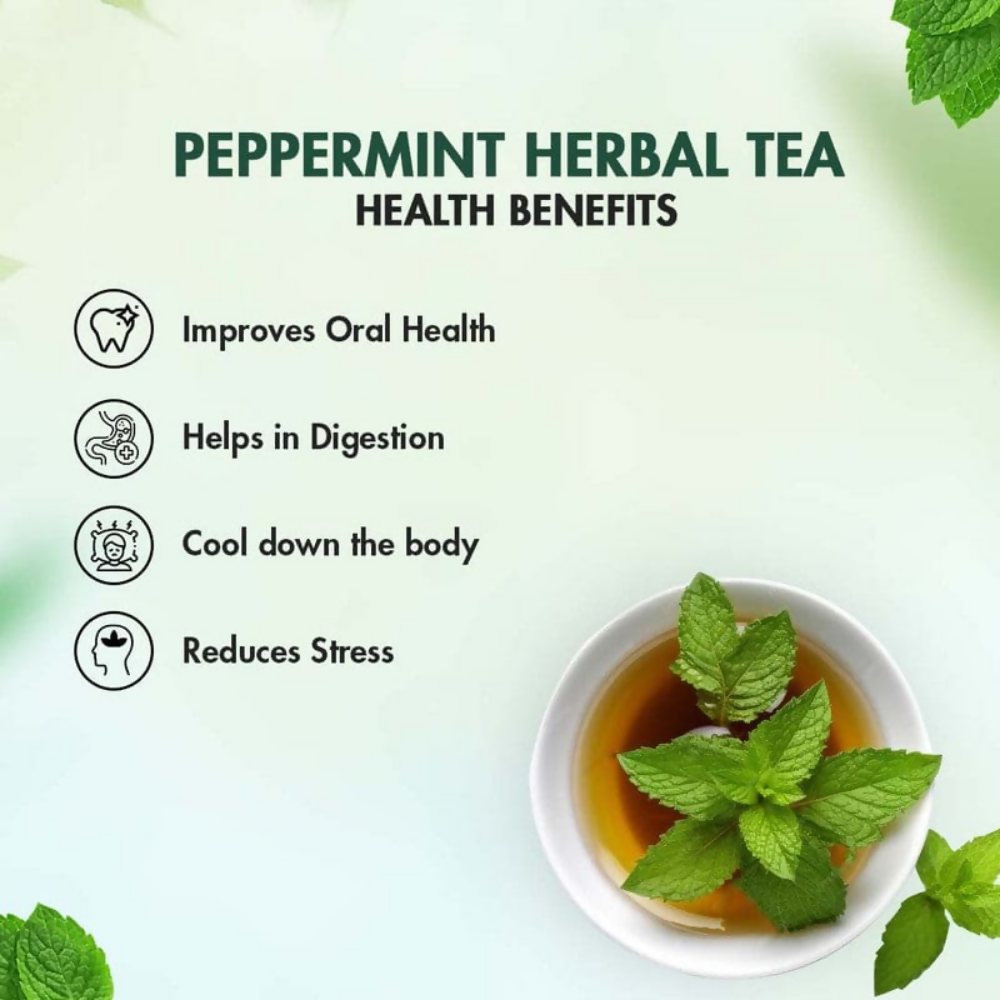 Sorich Organics Peppermint Herbal Tea | Grocsy